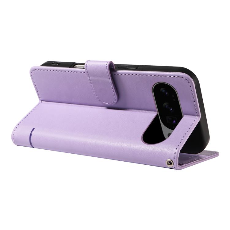For Google Pixel 10 / 10 Pro Global Adorable Cat Embossed Pattern Flip Leather Phone Case