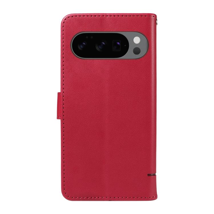 For Google Pixel 10 / 10 Pro Global Adorable Cat Embossed Pattern Flip Leather Phone Case