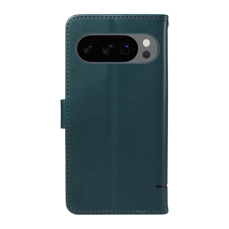 For Google Pixel 10 / 10 Pro Global Adorable Cat Embossed Pattern Flip Leather Phone Case