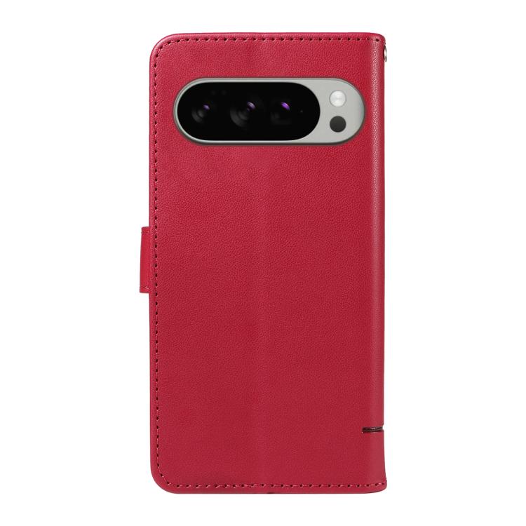 For Google Pixel 10 Pro XL 5G Global Adorable Cat Embossed Pattern Flip Leather Phone Case