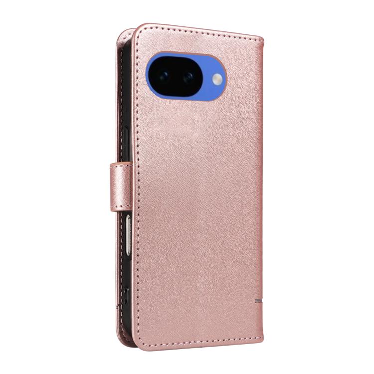 For Google Pixel 10a Adorable Cat Embossed Pattern Flip Leather Phone Case