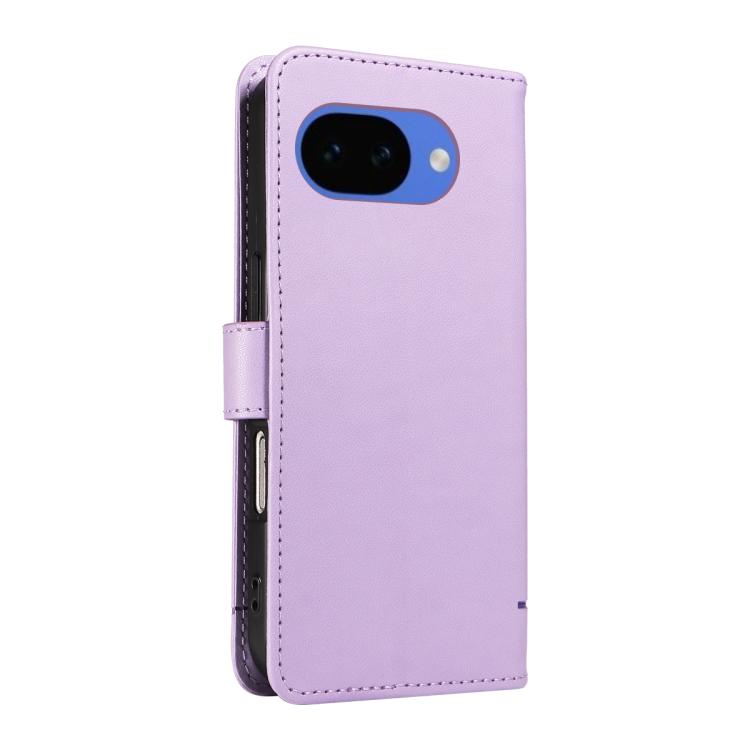 For Google Pixel 10a Adorable Cat Embossed Pattern Flip Leather Phone Case