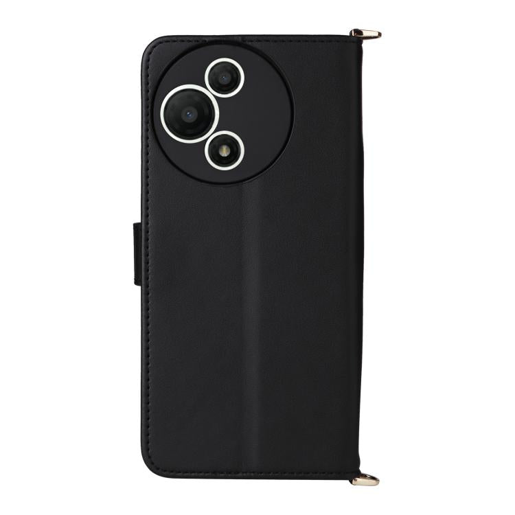 For TCL 60 SE NxtPaper 5G Multifunctional 6-Card Slots Leather Phone Case with Wrist Strap