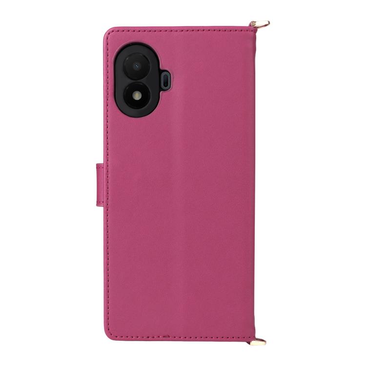 For TCL K70 SE 4G Multifunctional 6-Card Slots Leather Phone Case with Wrist Strap