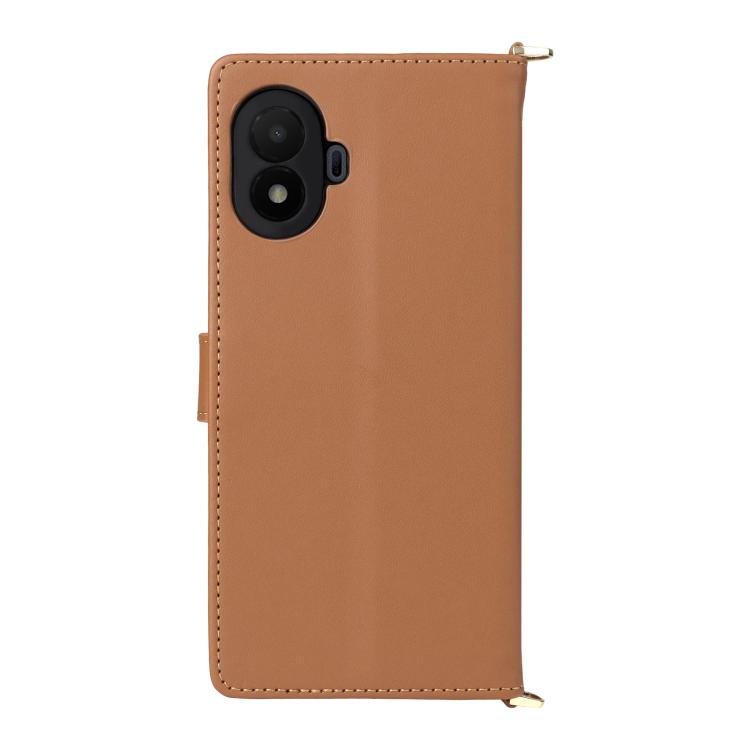For TCL K70 SE 4G Multifunctional 6-Card Slots Leather Phone Case with Wrist Strap