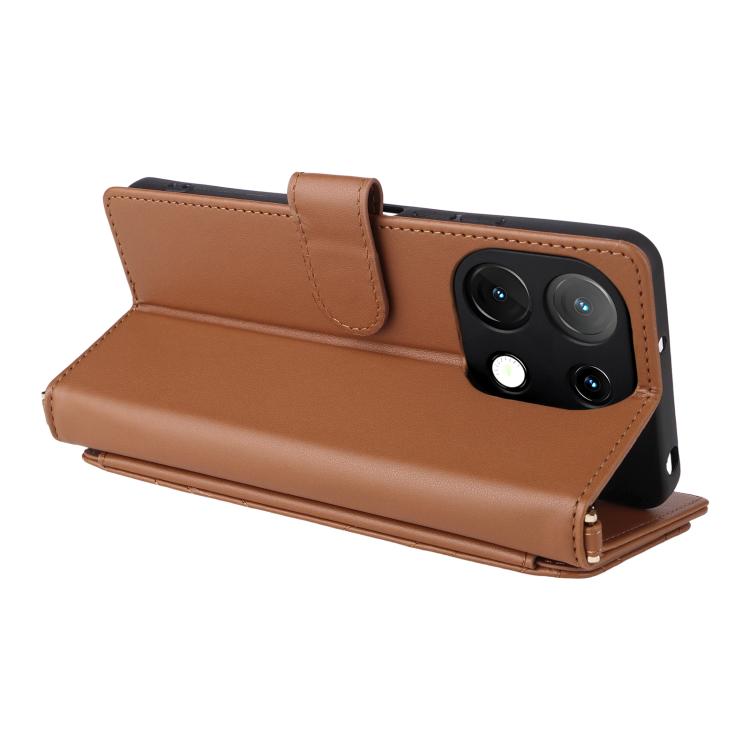 For Umidigi Note 100 4G / 5G / Note 100A Multifunctional 6-Card Slots Leather Phone Case with Wrist Strap