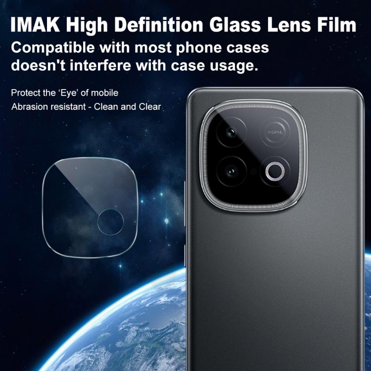 For vivo iQOO Z10 Turbo 5G IMAK Rear Camera Lens Glass Film Thin Version