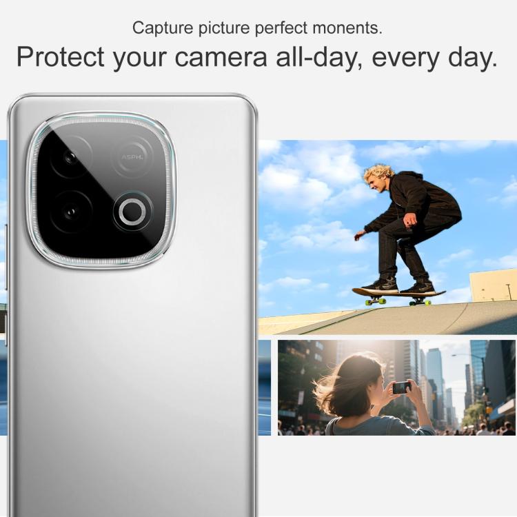 For vivo iQOO Z10 Turbo 5G IMAK Rear Camera Lens Glass Film Thin Version