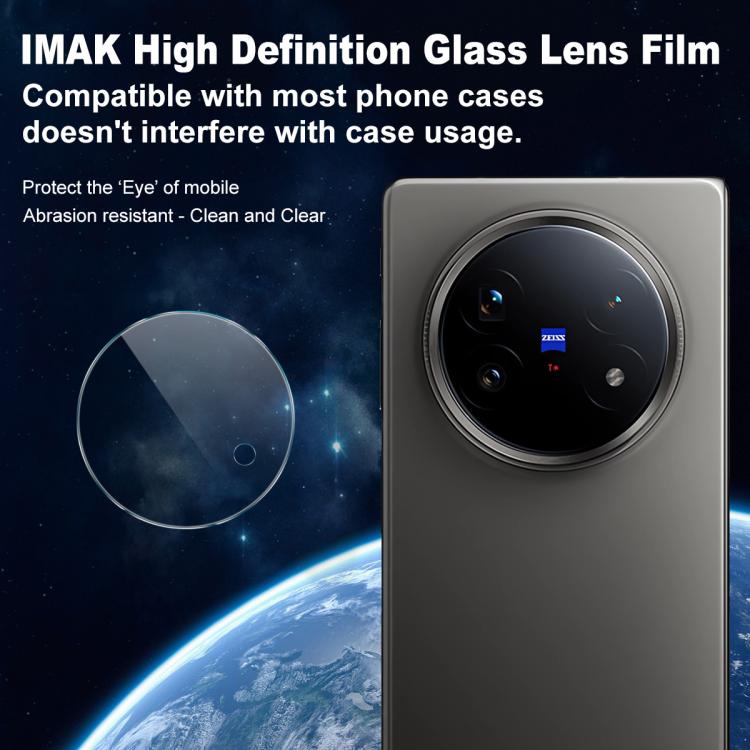 For vivo X Fold5 IMAK Rear Camera Lens Glass Film Thin Version