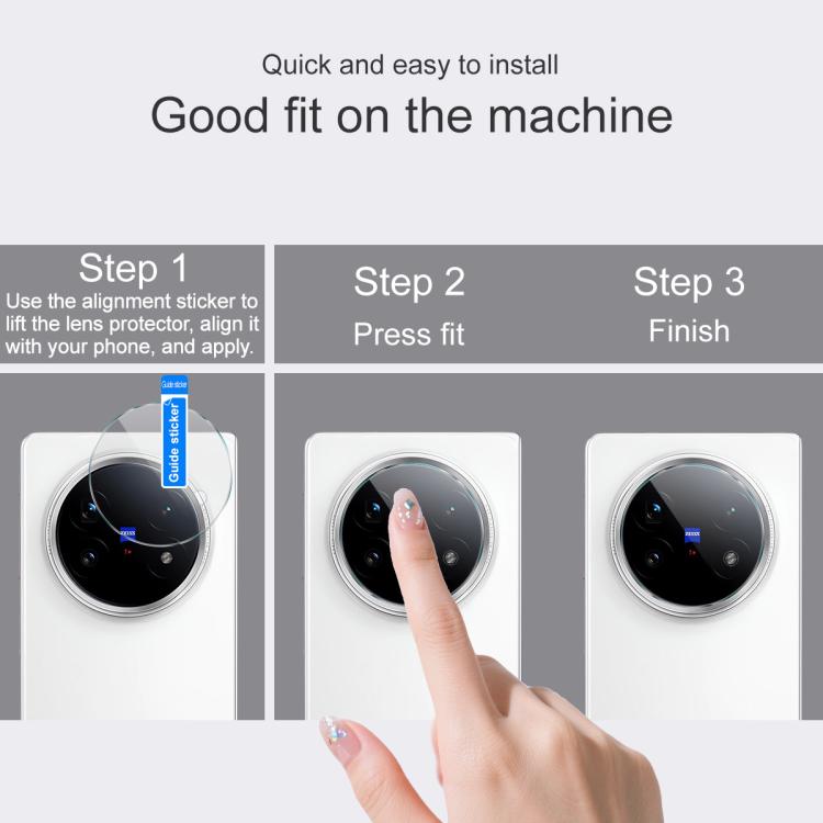 For vivo X Fold5 IMAK Rear Camera Lens Glass Film Thin Version