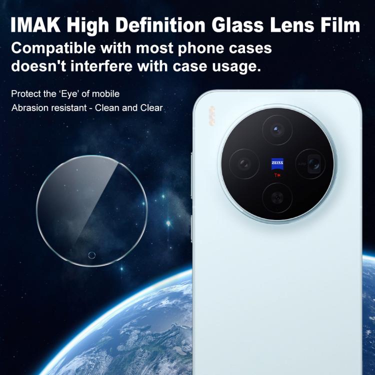 For vivo X300 IMAK Rear Camera Lens Glass Film Thin Version