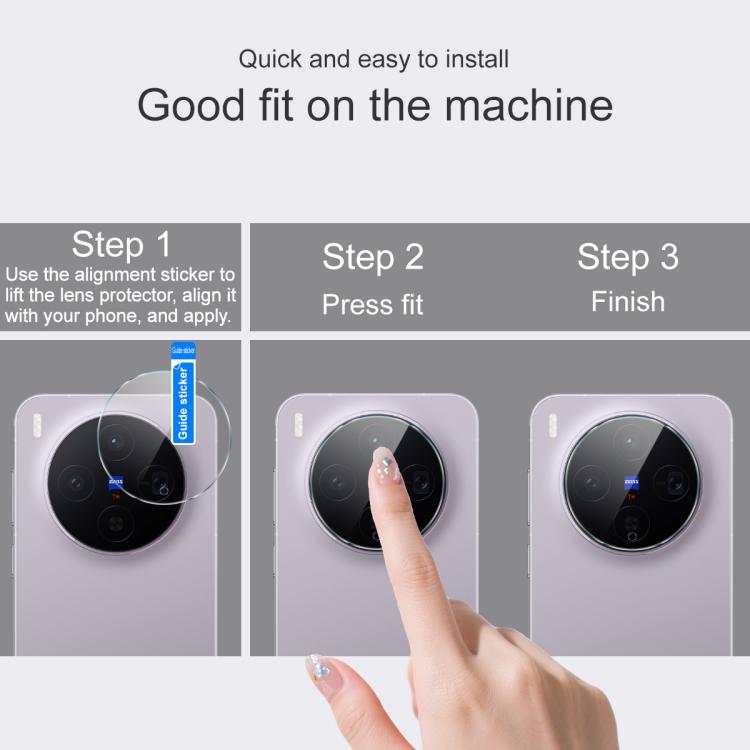 For vivo X300 IMAK Rear Camera Lens Glass Film Thin Version