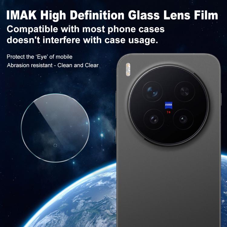 For vivo X300 Pro IMAK Rear Camera Lens Glass Film Thin Version