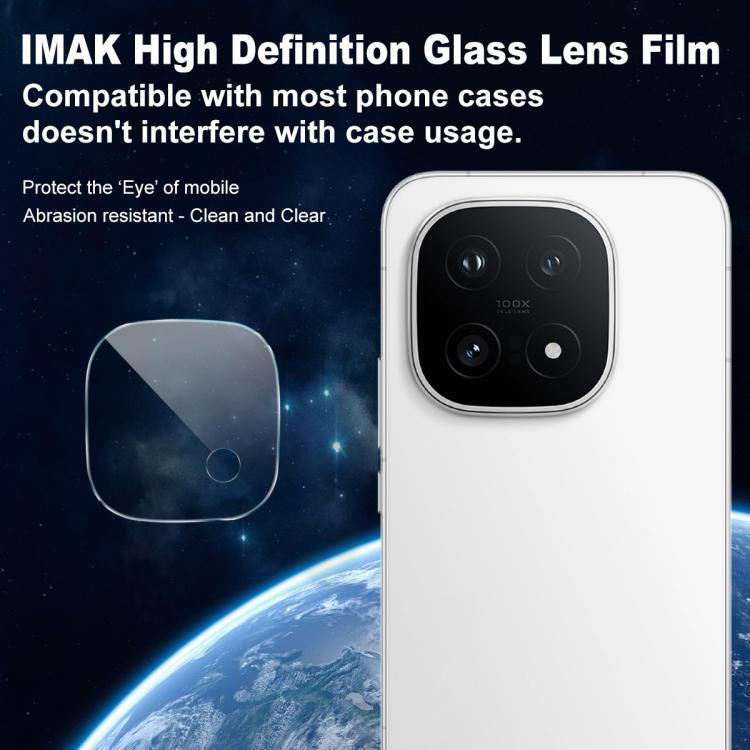 For vivo iQOO 15 IMAK Rear Camera Lens Glass Film Thin Version