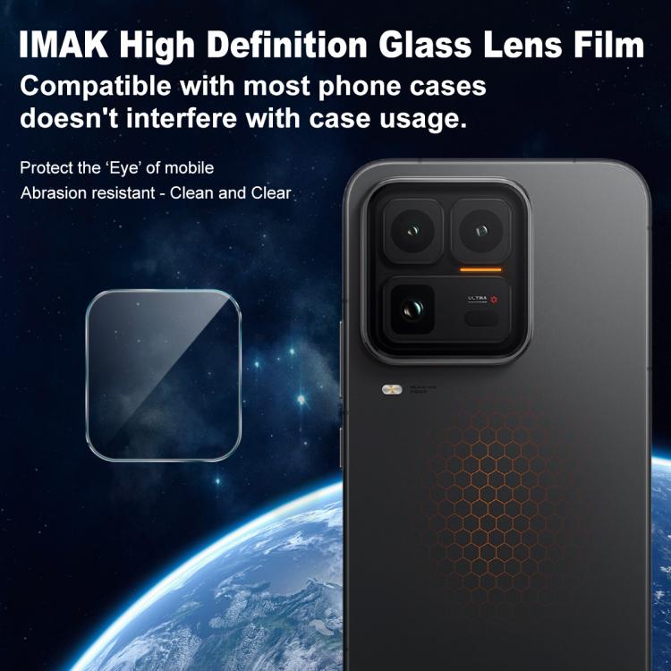 For vivo iQOO 15 Ultra 5G IMAK Rear Camera Lens Glass Film Thin Version