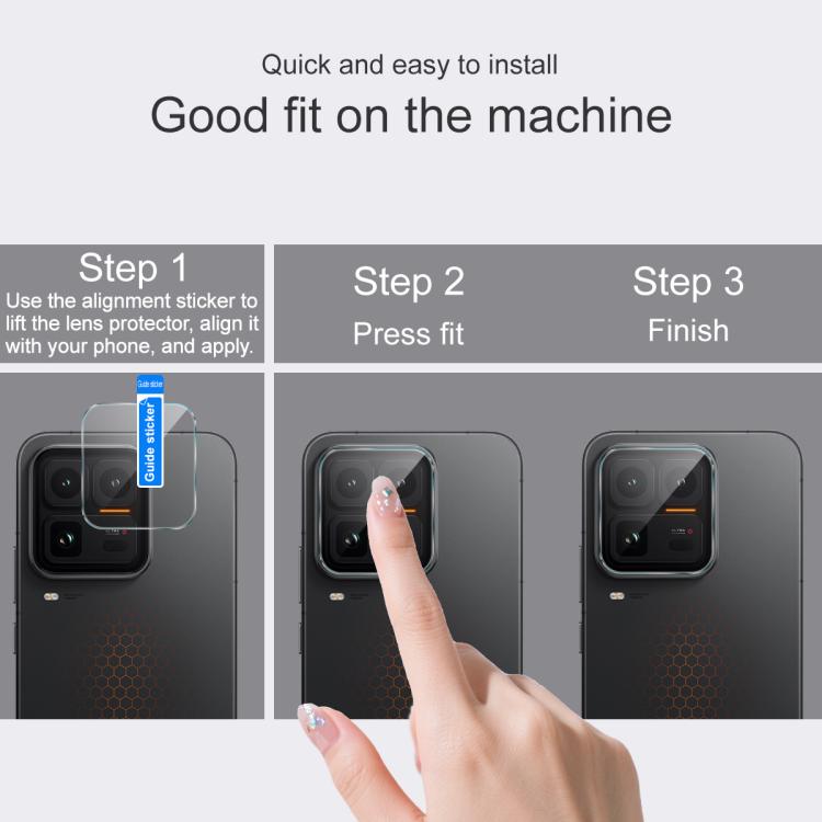 For vivo iQOO 15 Ultra 5G IMAK Rear Camera Lens Glass Film Thin Version