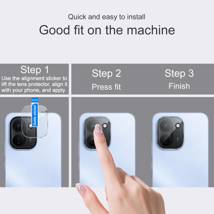 For vivo iQOO Z11 5G IMAK Rear Camera Lens Glass Film Thin Version