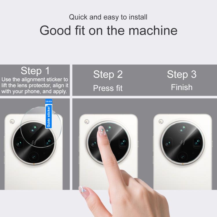 For OPPO Find X8 Ultra IMAK Rear Camera Lens Glass Film Thin Version
