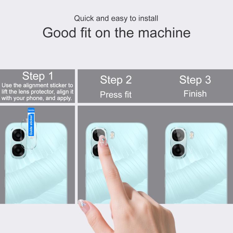 For OPPO A6x 4G / A6x 5G IMAK Rear Camera Lens Glass Film Thin Version