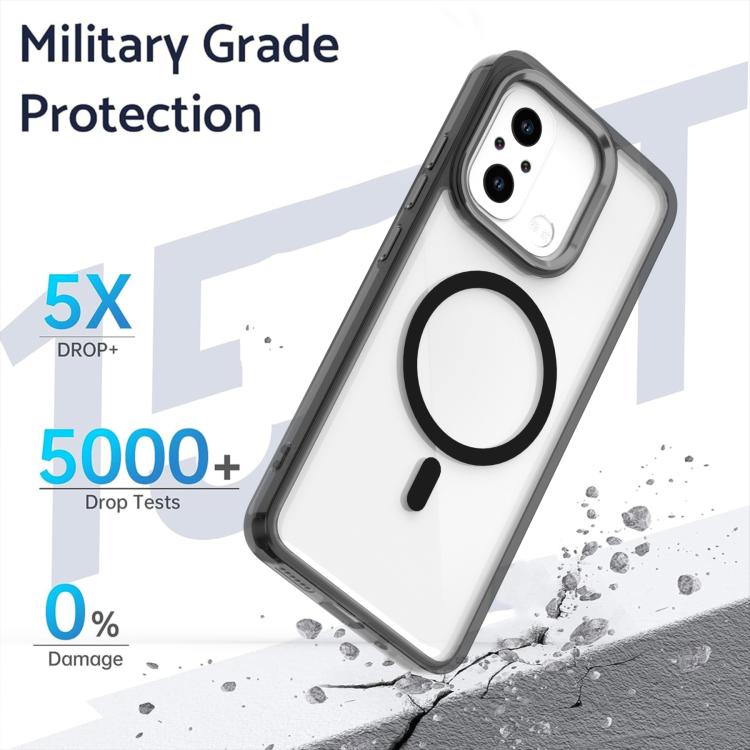 For Redmi 12C / 11A MagSafe Magnetic Clear Phone Case