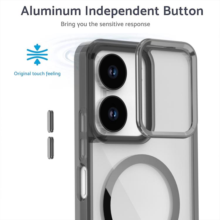 For Redmi 13C 4G MagSafe Magnetic Clear Phone Case