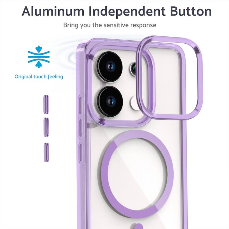 For Redmi Note 13 4G MagSafe Magnetic Clear Phone Case