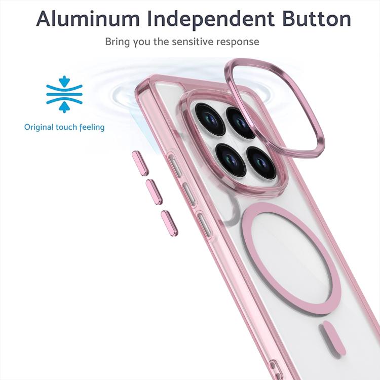 For Redmi Note 14 Pro 5G / 4G Global MagSafe Magnetic Clear Phone Case