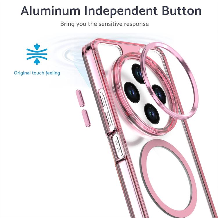 For Redmi 14C 5G MagSafe Magnetic Clear Phone Case