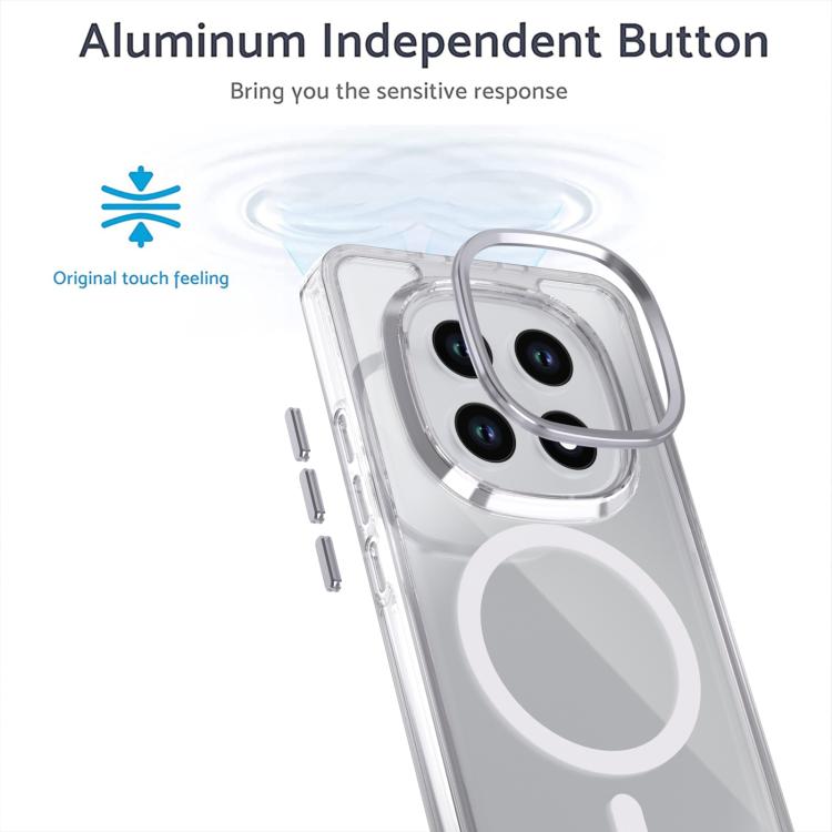 For Redmi Note 15 5G / 4G Global 164mm MagSafe Magnetic Clear Phone Case