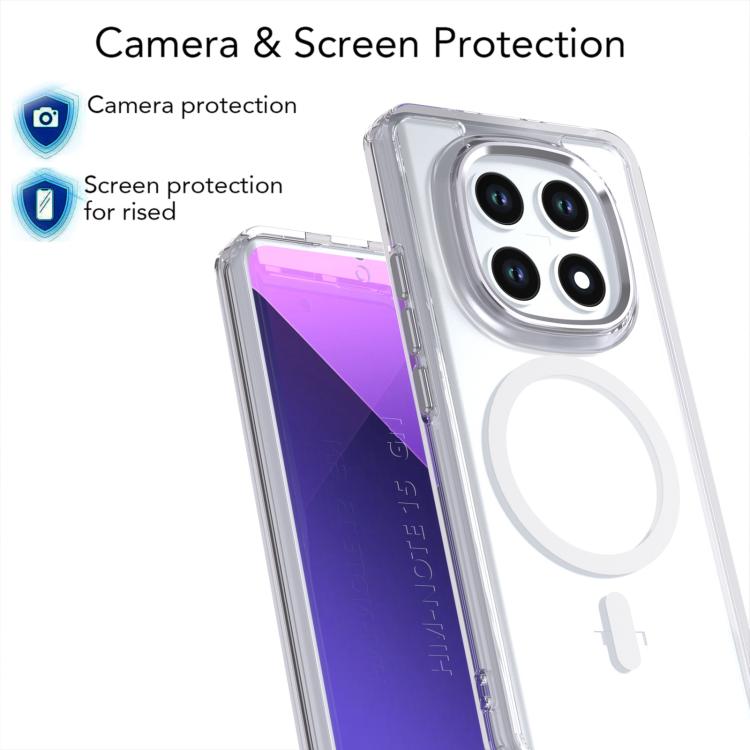 For Redmi Note 15 5G / 4G Global 164mm MagSafe Magnetic Clear Phone Case
