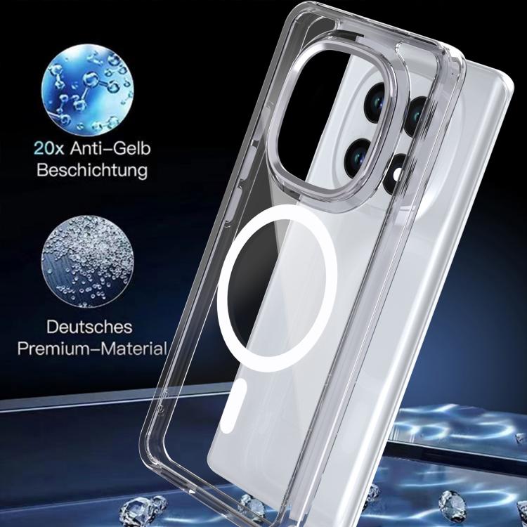For Redmi Note 15 5G / 4G Global 164mm MagSafe Magnetic Clear Phone Case