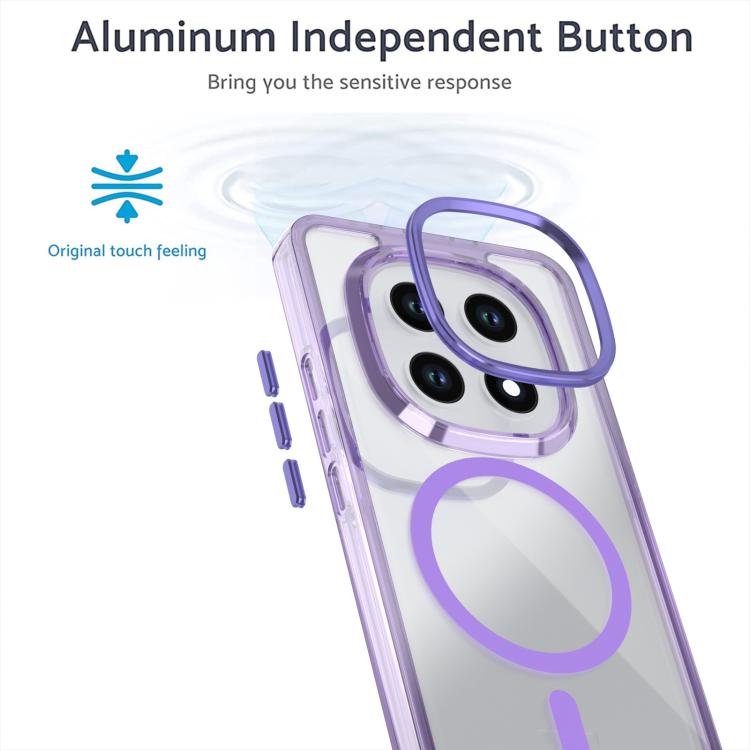 For Redmi Note 15 5G / 4G Global 164mm MagSafe Magnetic Clear Phone Case