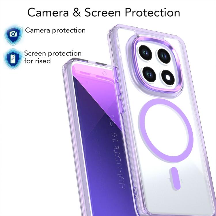 For Redmi Note 15 5G / 4G Global 164mm MagSafe Magnetic Clear Phone Case
