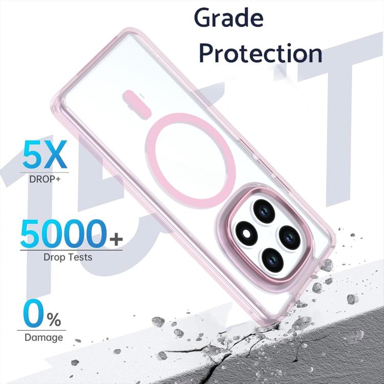 For Redmi Note 15 5G / 4G Global 164mm MagSafe Magnetic Clear Phone Case