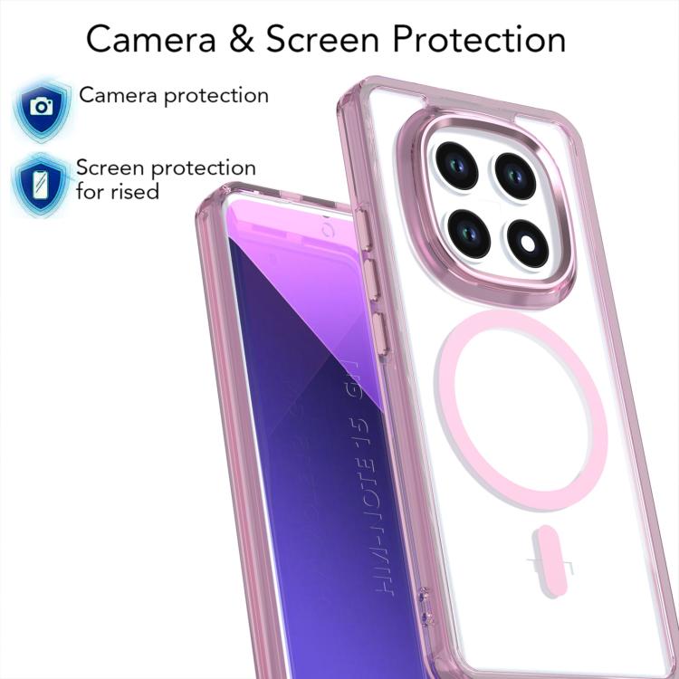 For Redmi Note 15 5G / 4G Global 164mm MagSafe Magnetic Clear Phone Case