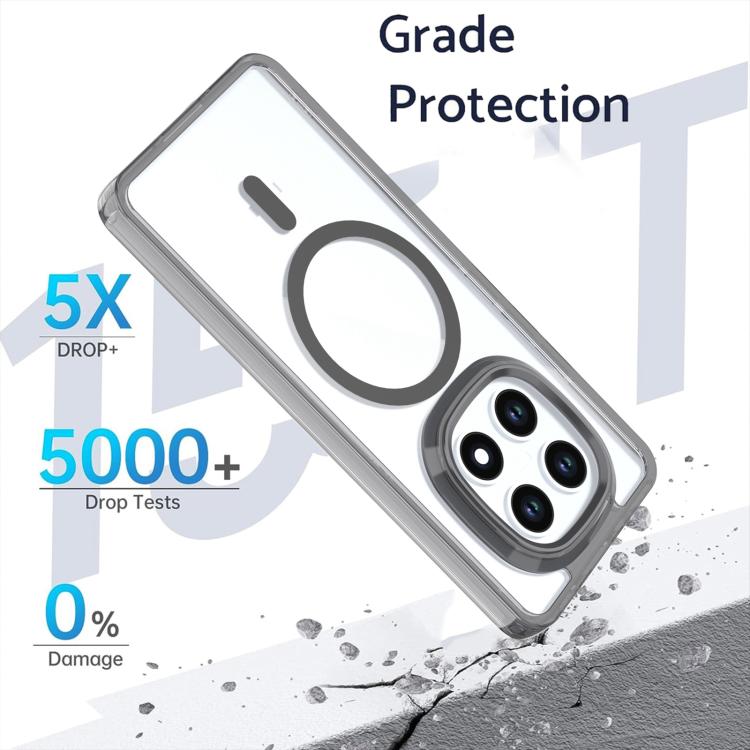 For Redmi Note 15 5G / 4G Global 164mm MagSafe Magnetic Clear Phone Case