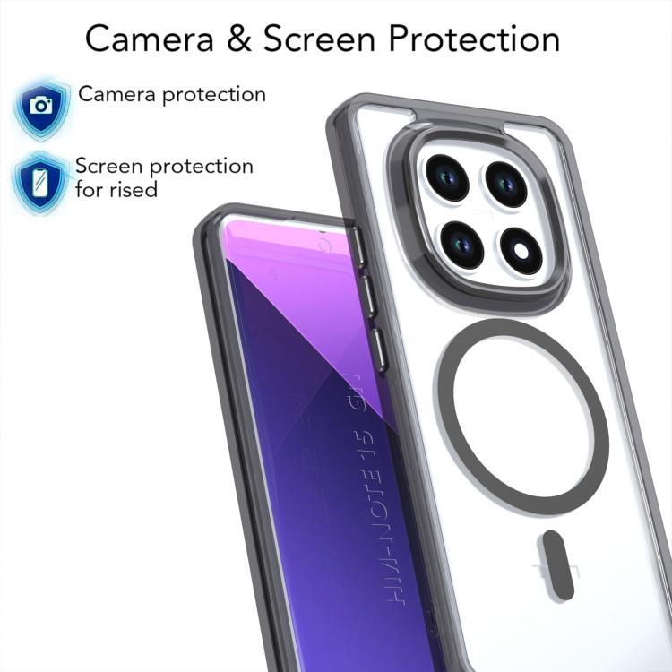 For Redmi Note 15 5G / 4G Global 164mm MagSafe Magnetic Clear Phone Case