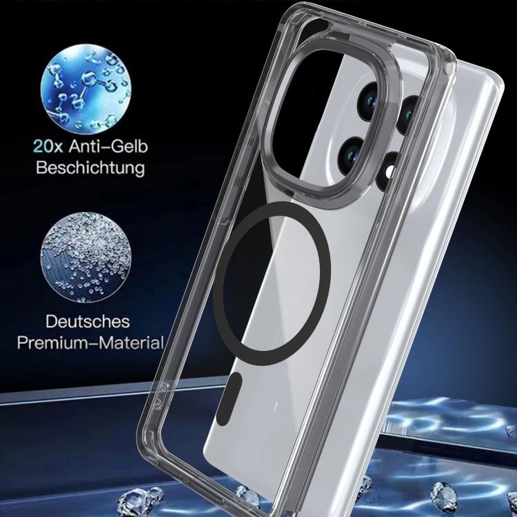 For Redmi Note 15 5G / 4G Global 164mm MagSafe Magnetic Clear Phone Case