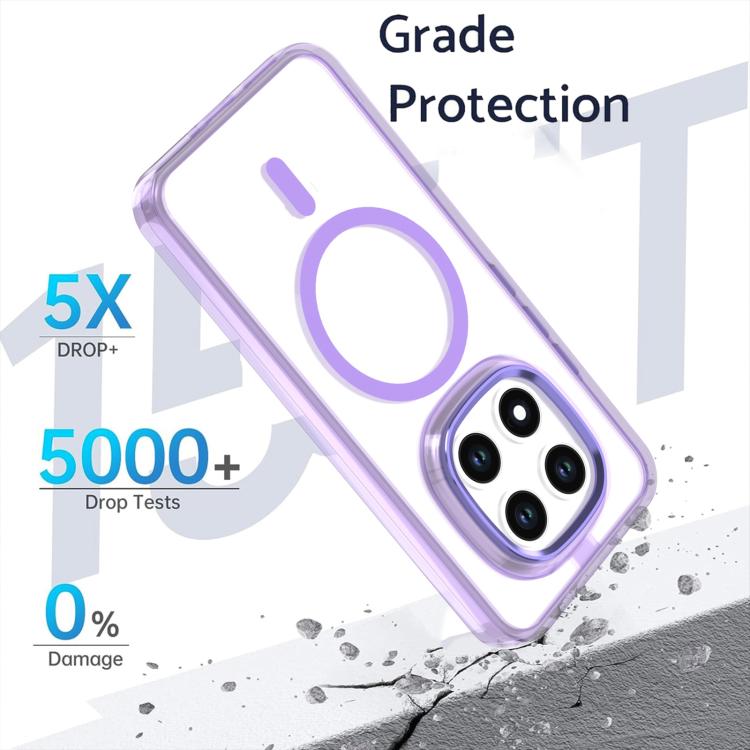 For Redmi Note 15 Pro+ 5G Global 163.3mm MagSafe Magnetic Clear Phone Case