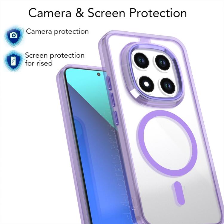 For Redmi Note 15 Pro+ 5G Global 163.3mm MagSafe Magnetic Clear Phone Case