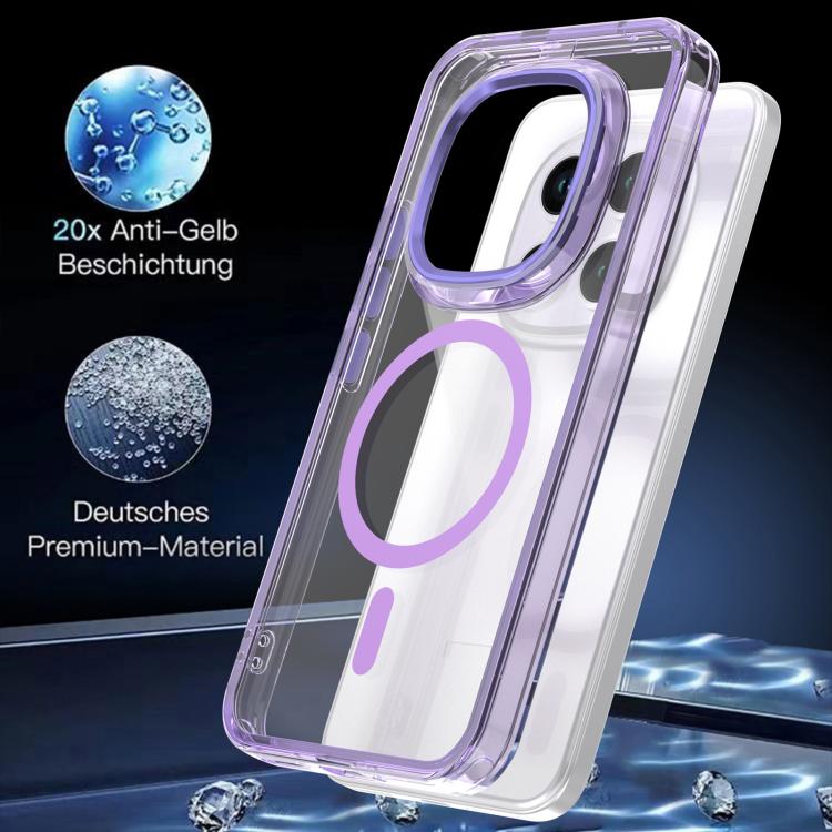 For Redmi Note 15 Pro+ 5G Global 163.3mm MagSafe Magnetic Clear Phone Case