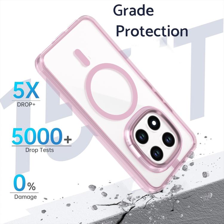 For Redmi Note 15 Pro+ 5G Global 163.3mm MagSafe Magnetic Clear Phone Case