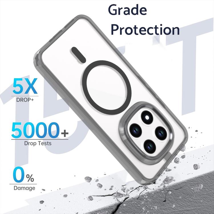 For Redmi Note 15 Pro+ 5G Global 163.3mm MagSafe Magnetic Clear Phone Case