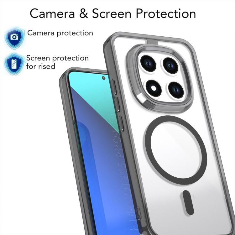 For Redmi Note 15 Pro+ 5G Global 163.3mm MagSafe Magnetic Clear Phone Case
