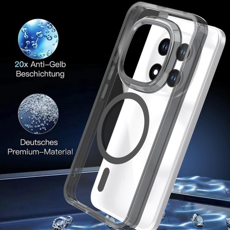 For Redmi Note 15 Pro+ 5G Global 163.3mm MagSafe Magnetic Clear Phone Case