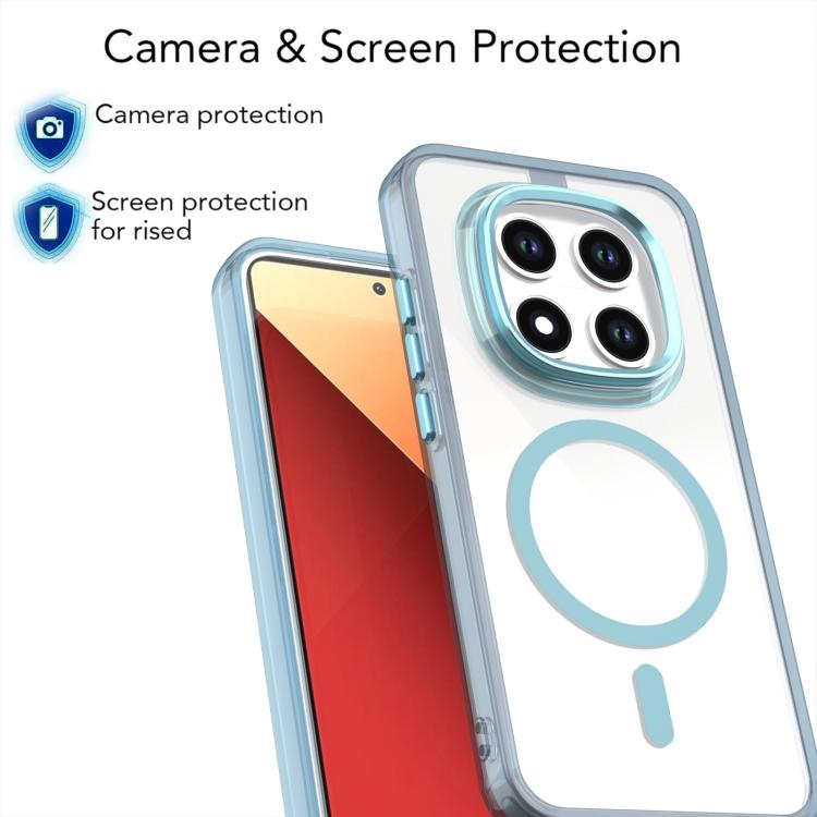 For Redmi Note 15 Pro 5G Global 163.6mm MagSafe Magnetic Clear Phone Case