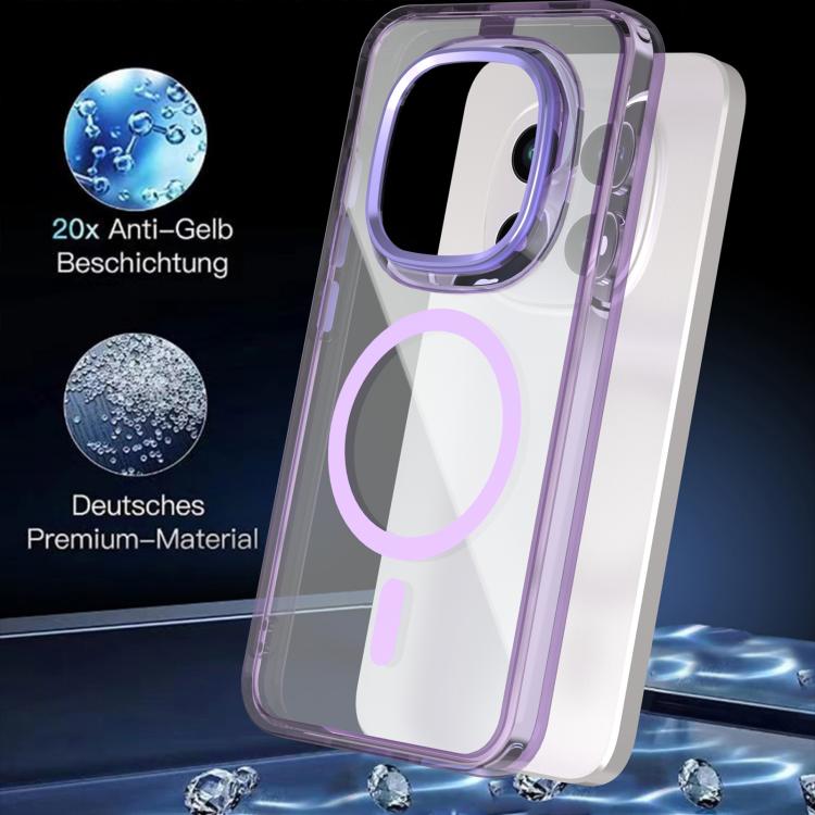 For Redmi Note 15 Pro 5G Global 163.6mm MagSafe Magnetic Clear Phone Case