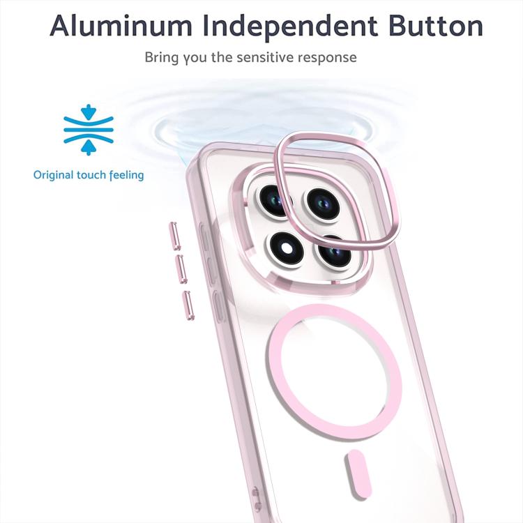 For Redmi Note 15 Pro 5G Global 163.6mm MagSafe Magnetic Clear Phone Case