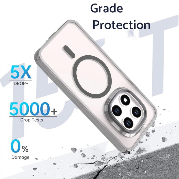 For Redmi Note 15 Pro 5G Global 163.6mm MagSafe Magnetic Clear Phone Case