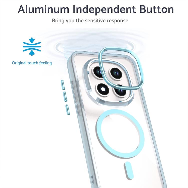For Redmi Note 15 Pro 4G Global 163.2mm MagSafe Magnetic Clear Phone Case